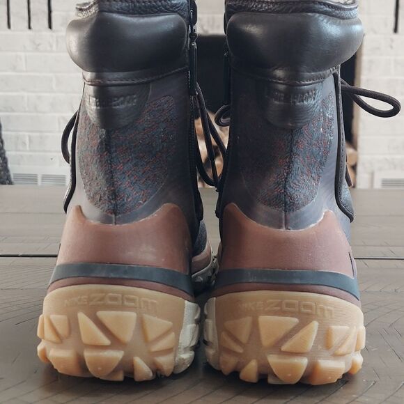 Nike Zoom Kynsie Waterproof Brown Boots Sz 8.5 - Picture 6 of 11